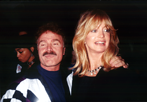 Paolo and Goldie Hawn